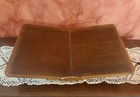 Vintage Tabletop Lectern Book Stand  Wooden Display Holder Bible cookbook