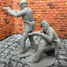 World War 2 French Resistance Shooting Set 1 32 Scale Toy Soldier 3d Ww2 Figures