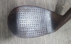 Antique Vintage Spalding L  Button Hickory Wood Shaft Golf Club Niblick D-0 Sw 