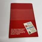 Readers Digest 1985 Glove Compartment Road Atlas And Vacation Guide Map