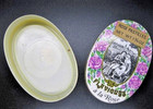 Vintage Oval Candy Tin Pastilles Flavignys A La Rose France Troubat Abbaye