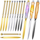 9 Set Letter Opener Woodturning Project Kit Diy Envelope Slitter Knives Crafts 