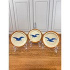 Vintage 1981 Duncan Enterprises Ceramic Seagull Coasters Set Of 3 Euc Coastal