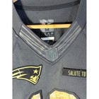 Nike New England Patriots Tom Brady 12 Salute To Service Jersey Grey Camo Mens M