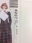 1992 Easy Mccalls 6207 Vtg Sewing Pattern Womens Dress Size A 6 8 10 Victorian