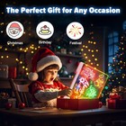 16-inch Rechargeable Led Drawing Board  9-color Light Modes  16-inch  Pink 