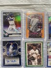 Sports Card Lot Of 15 Various Refractors  Autos  Numbered And Relics  shown 