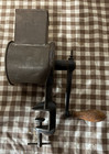 Antique 1920s Climax Usa Food Grinder Grater Table Mount Hamilton Ohio Cast Iron