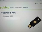 Two Yubico    yubikey 5 Nfc 2-factor-auth Usb A Firmware 5 4 3