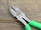New Mac Tools P301840g 6 5  Green Handle Diagonal Cutter Pliers   P301840 G Nice