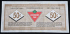 Canada 2004 Canadian Tire Money 50 Cents Sandy Mctire Cash Bonus Scrip Note Bill