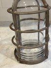 Vintage Industrial Explosion-proof Light Cage With Glass Globe