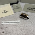 Used Vivienne Westwood Armor Ring Size 7 m With Packaging