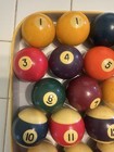 Vintage Billiards Pool Balls 16 Balls See Photos Used Collectables For Parts Set