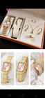 Elegant 5pcs Set Fashion Quartz Jewelry Perfect Gift For Mother s Day 