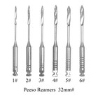 10pack Dental Endo Peeso Reamers glidden Gates Drill Spiral Root Canal  1-6 Burs