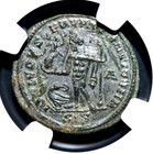 Constantine I  Ad 307-337  Bi Reduced Nummus  Ngc Certified   673 