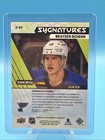 2024-25 Upper Deck Synergy Brayden Schenn Auto St  Sygnatures