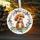 Personalized Photo Pet Ornament Xmas 2025     Custom Dog Cat Portrait Keepsake