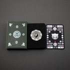 New  Hitex X Grayscale Phantom  ears  Medium Thick Steel Chip  Polished Flats