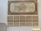 1947 U s  Gold Bonds Of The Republic Of China  Stock First Issue  5000