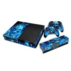 For Xbox One Console   Controllers Skin Decal Vinyl Sticker Covers Skull Of Blue