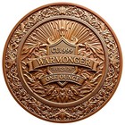 2025 The Warmonger 1 Oz Colorized Copper In Capsule