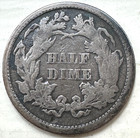 1870 Seated Liberty Silver Half Dime Very Nice Rare Coin       Take A Lqqk      