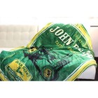 John Deere Vintage Logo 50in X 70in Throw Blanket 97157