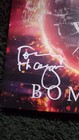 Kiss  Black N  Blue Related - Signed Record By Tommy Thayer And Jamie St  James