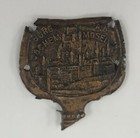 Vintage Antique German Cochem Mosel A d  Rare Art Walking Stick Badge