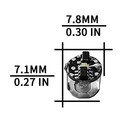 Mini Magnetic Led Lamp 5pcs Pre Lit Lights For Model Car Robot Diorama No Wiring