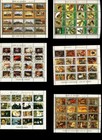 14 Ajman Unduplicated Miniature Stamp Sheets