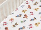 Pottery Barn Kids Nickelodeon Paw Patrol Organic Crib Fitted Sheet New With Tag