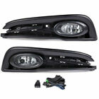 For 2013 2014 2015 Honda Civic Sedan Bumper Clear Fog Lights Lamp W wiring Pair