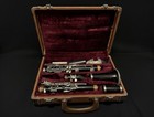 Vintage Wood Silvertone Bb Soprano Clarinet With Hard Case