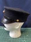 Vintage Usmc Rare Bell Brown Dress Blues Hat 