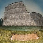 Vintage Style Rome Italy Colosseum 3d Relief Wall Plaque Souvenir Decor