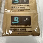 Boveda 62  Rh 2-way Humidity Control Size 67 Protects Up To 1 Lb 7 Packs