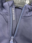 Greyson Youth Small Navy Blue Quarter Zip Golf Pullover