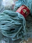 Vtg Aunt Lydia s Heavy Rug Yarn Cotton   Rayon Blend 70 Yds New old Stock 6pc