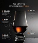 Glenfiddich Stag Name Logo Glencairn Cut Crystal Scotch Whisky Tasting Glass