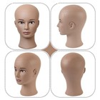 Bald Female Mannequin Head Professional Cosmetology Training Head For Wig Mak   