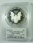 2019 W Proof American Silver Eagle Pcgs Pf70 Thomas Cleveland 1 Of 500