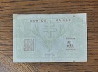 New Caledonia  Noumea  5 Francs 1943 Banknote  Used  See Pictures 