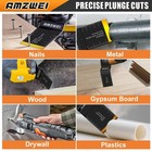 Amzwei 50pcs Multi Tool Blade Kits  Professional Titanium Oscillating Black