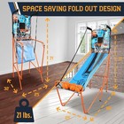 Serenelife Single Shot Basketball Arcade Game-indoor outdoor One-player