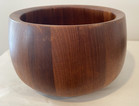 Vintage Jens Quistgaard Teak Wood Serving Bowl Dansk Mid-century Danish Modern