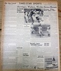 1940 Newspaper Cincinnati Reds Win Baseball World Series Vs Detroit Tigers