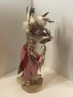 Vintage Laguna Pueblo Corn Kachina Doll Hand Carved Signed 15    Native American